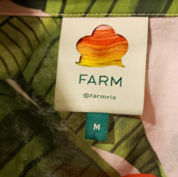 Farm Rio Banana Leaves  Cover Dress - Picture 5 of 5